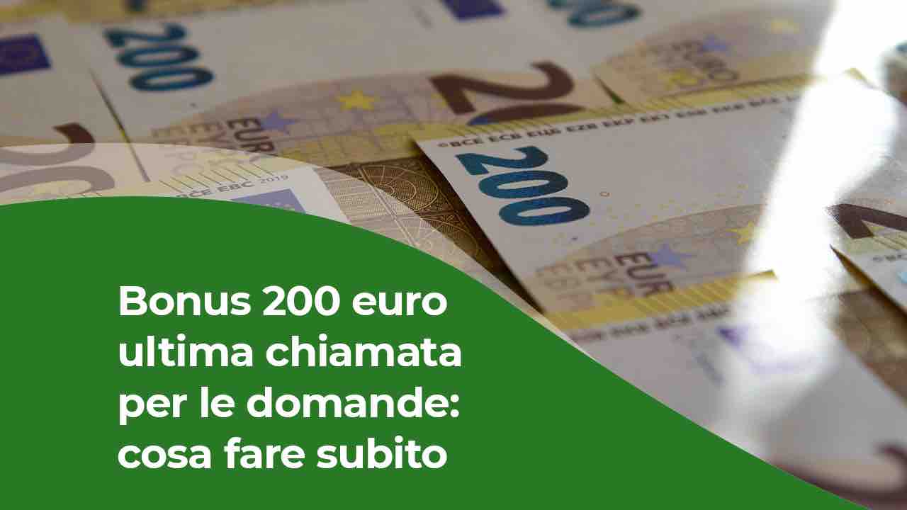 Bonus Euro Ultima Chiamata Per Le Domande Cosa Fare Subito