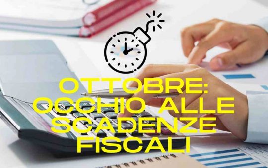 scadenze ottobre