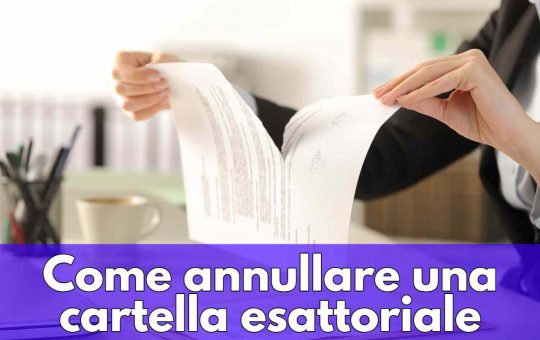 come annullare debito agenzia delle entrate