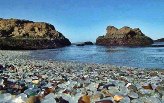 spiaggia di vetro